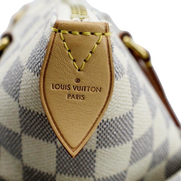 LOUIS VUITTON Totally MM Damier Azur Shoulder Bag White