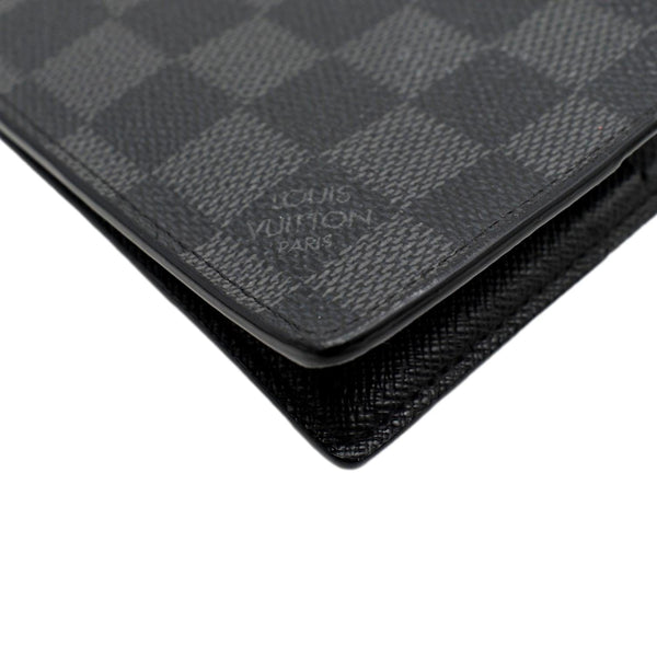LOUIS VUITTON Pince Money Clip Damier Graphite Wallet Black