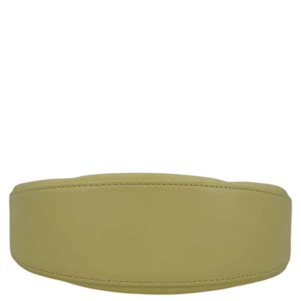 LOUIS VUITTON Over The Moon Bubblegram Calf Leather Crossbody Bag Banana Yellow