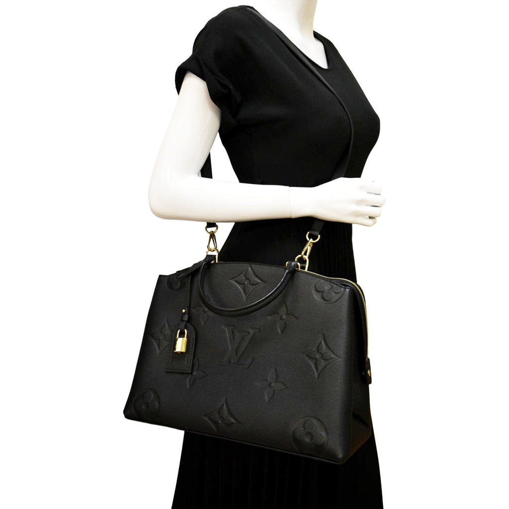 Louis Vuitton Turtledove Monogram Empreinte Leather Grand Palais mm Bag