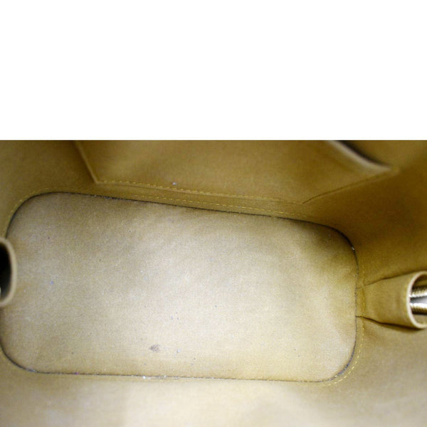 LV Alma BB Vernis Leather Crossbody Bag Vert Olive