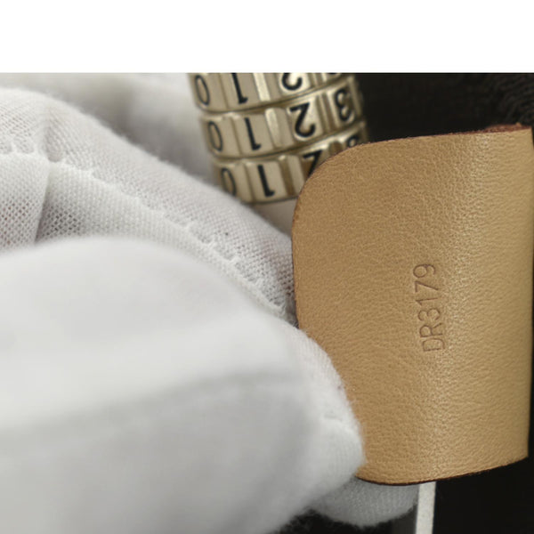 LOUIS VUITTON Horizon Soft 55 Monogram Canvas Rolling Duffle Bag Brown