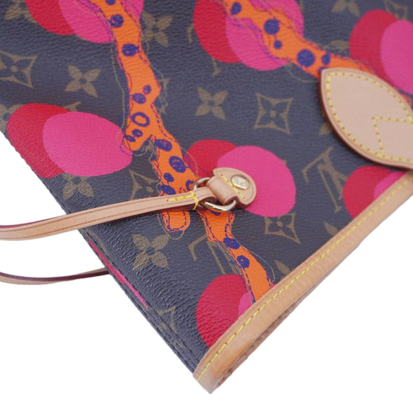 LOUIS VUITTON Neverfull MM Grenade Ramages Monogram Canvas Tote Bag Brown