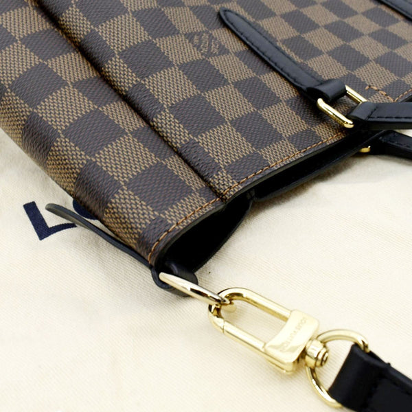 LOUIS VUITTON Belmont Damier Ebene Shoulder Bag Brown