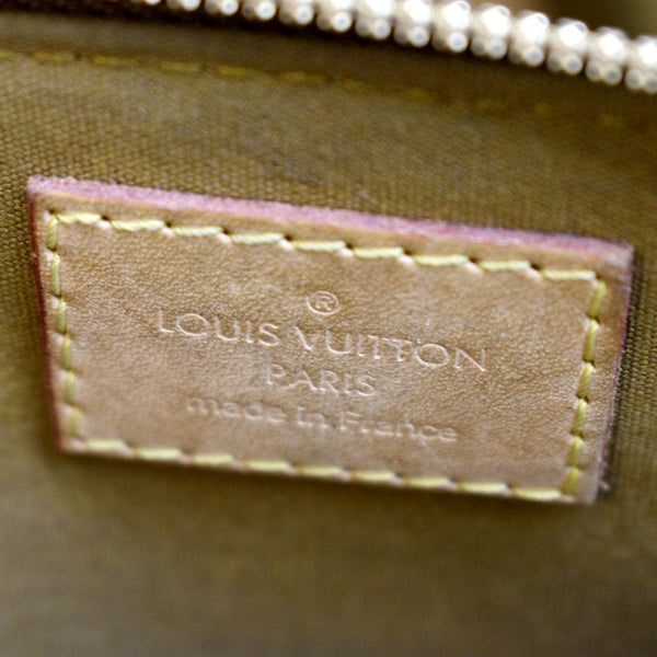 LV Alma BB Vernis Leather Crossbody Bag Vert Olive
