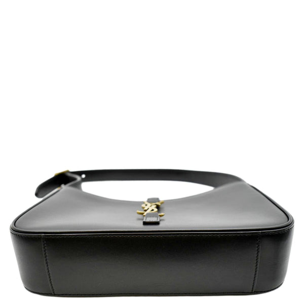 YVES SAINT LAURENT Le 5 A 7 Leather Satchel Bag Black