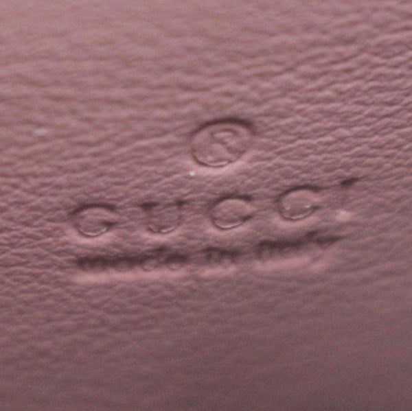 GUCCI Dionysus Blooms GG Supreme Crossbody Chain Wallet Pink 401231