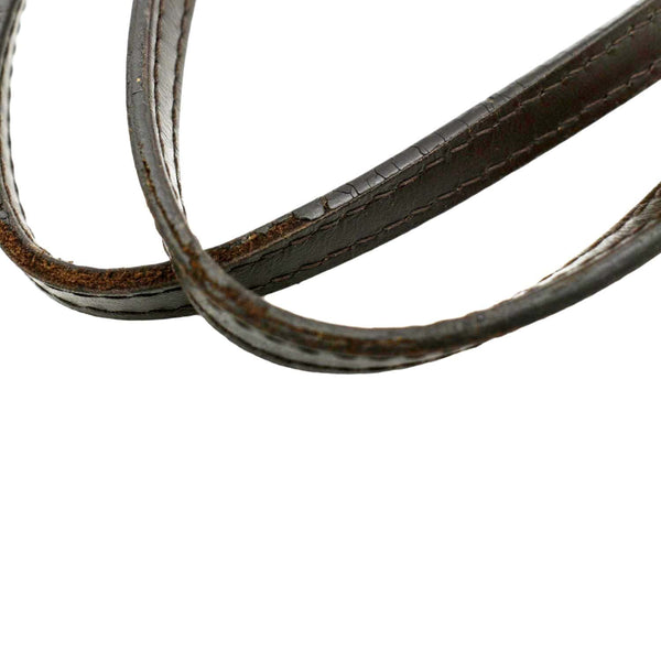 LOUIS VUITTON Neverfull GM Damier Ebene Tote Shoulder Bag Brown