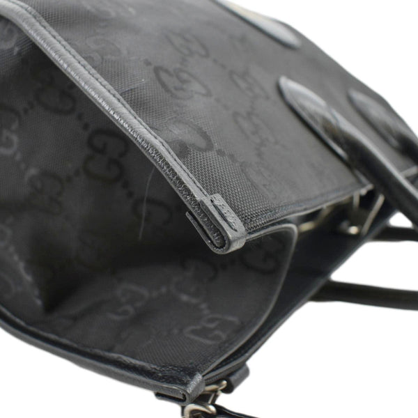 GUCCI Off The Grid GG Nylon Tote Bag Black 630353