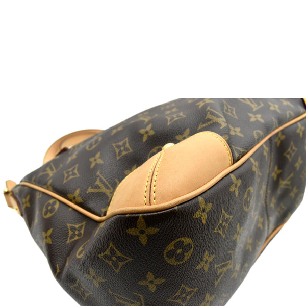 LOUIS VUITTON Estrela MM Monogram Canvas Shoulder Bag Brown