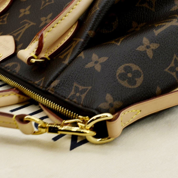 LOUIS VUITTON Turenne PM Monogram Canvas Shoulder Bag Brown