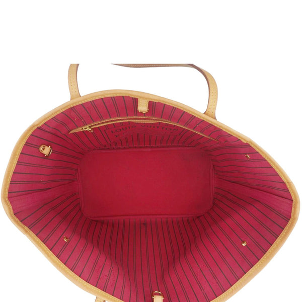 Louis Vuitton Neverfull MM - Interior Top-Down View