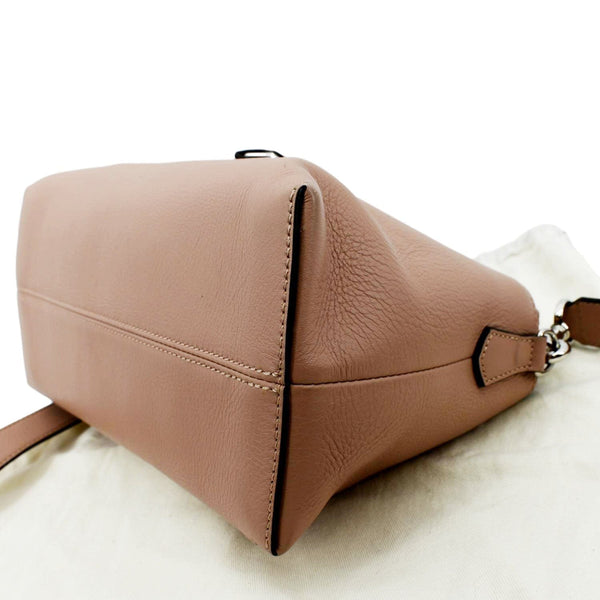 FENDI Small By The Way Leather Shoulder Bag Blush Pink