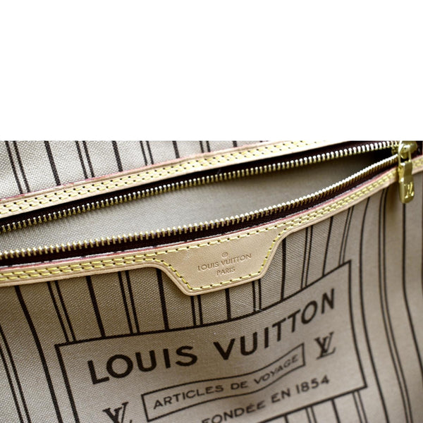 LOUIS VUITTON Neverfull GM Monogram Canvas Tote Bag Brown