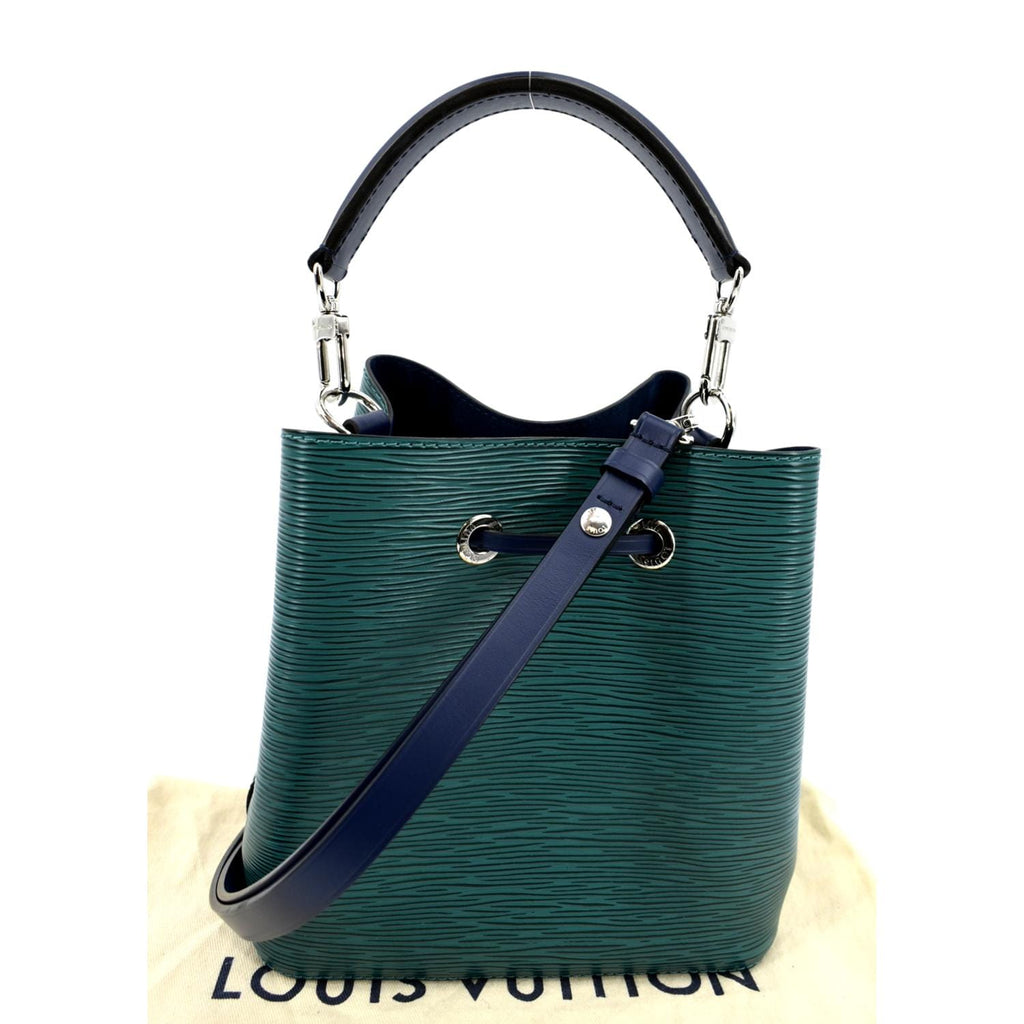 Rare Louis Vuitton Neo Noe BB Epi Leather Women's Hand Bag Veil/M  Road/Andigo