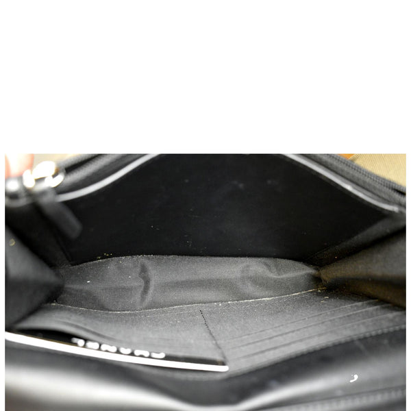 Chanel CC WOC Caviar Leather Wallet Chain Shoulder Bag - Open