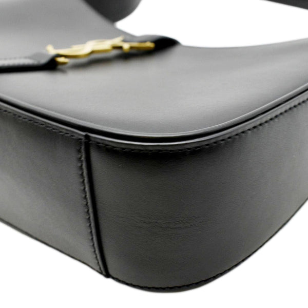 YVES SAINT LAURENT Le 5 A 7 Leather Satchel Bag Black