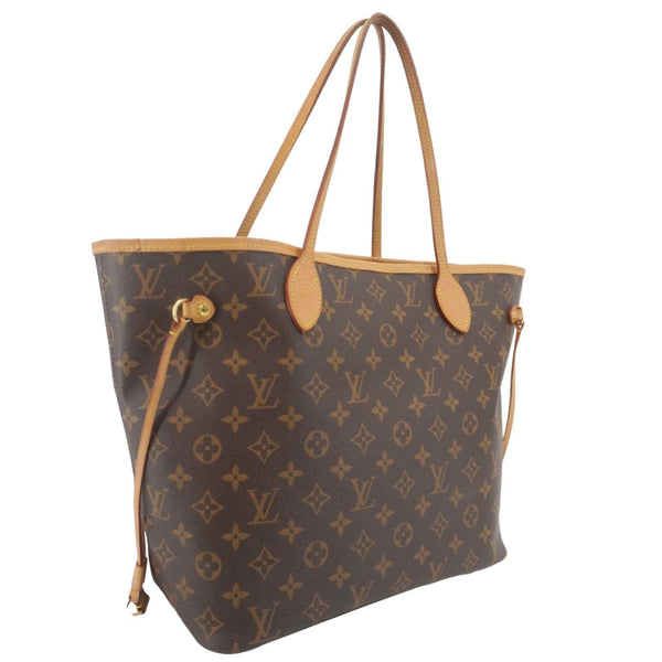 Louis Vuitton Neverfull MM Shoulder Bag - Back View