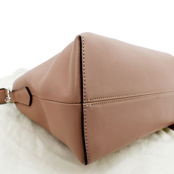 FENDI Small By The Way Leather Shoulder Bag Blush Pink