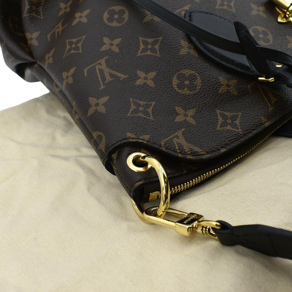 Louis Vuitton Flower Zipped MM Monogram Canvas Tote Bag