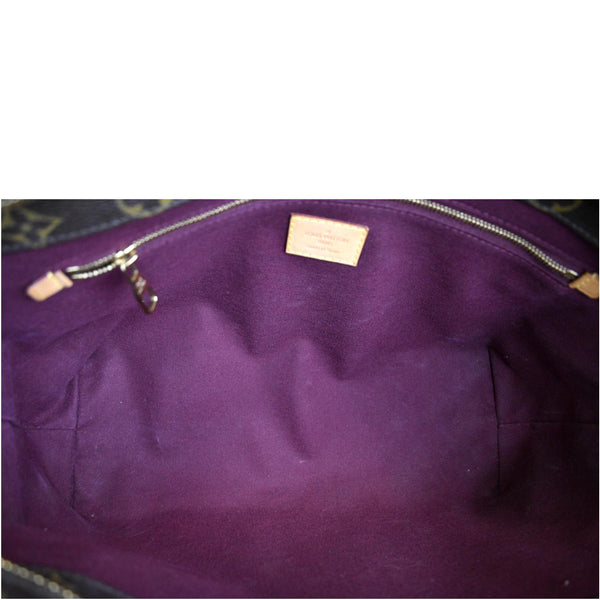 LOUIS VUITTON Raspail PM Monogram Canvas Shoulder Bag Brown