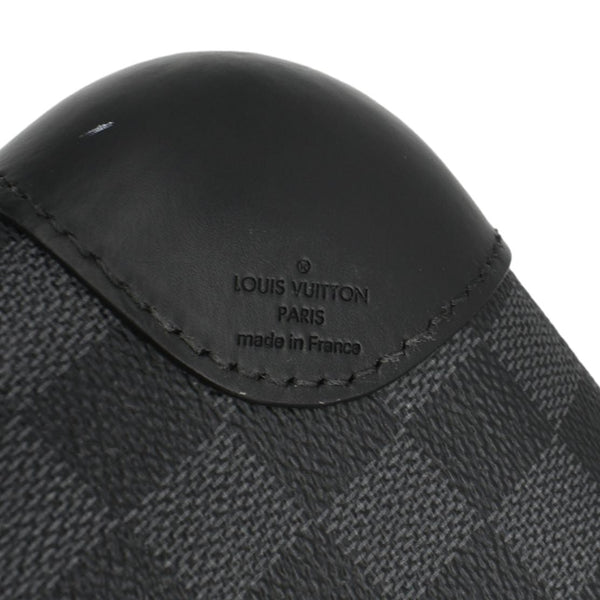LOUIS VUITTON Horizon 55 Damier Graphite Canvas Travel Bag Black