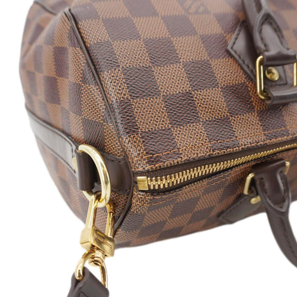 LOUIS VUITTON Speedy 30 Damier Ebene Bag – Close view