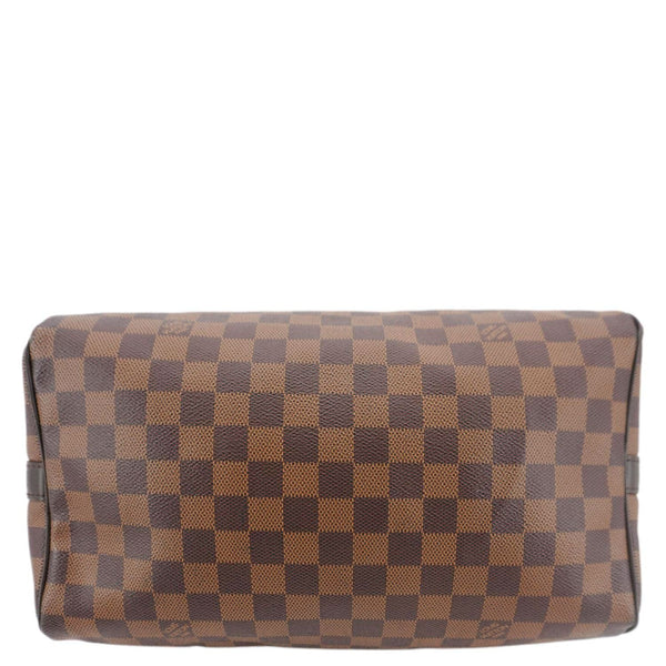 LOUIS VUITTON Speedy 30 Damier Ebene Bag – Bottom view