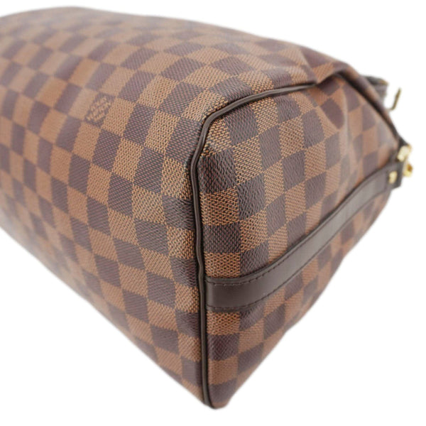 LOUIS VUITTON Speedy 30 Damier Ebene Bag – Bottom Side View