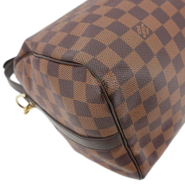 LOUIS VUITTON Speedy 30 Damier Ebene Bag – Close-up
