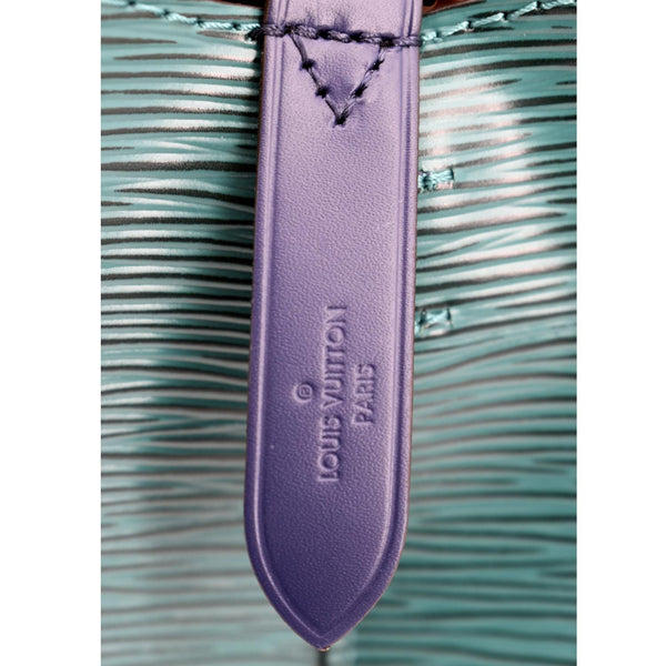 LOUIS VUITTON NeoNoe BB Epi Leather Shoulder Bag Emerald Green Indigo