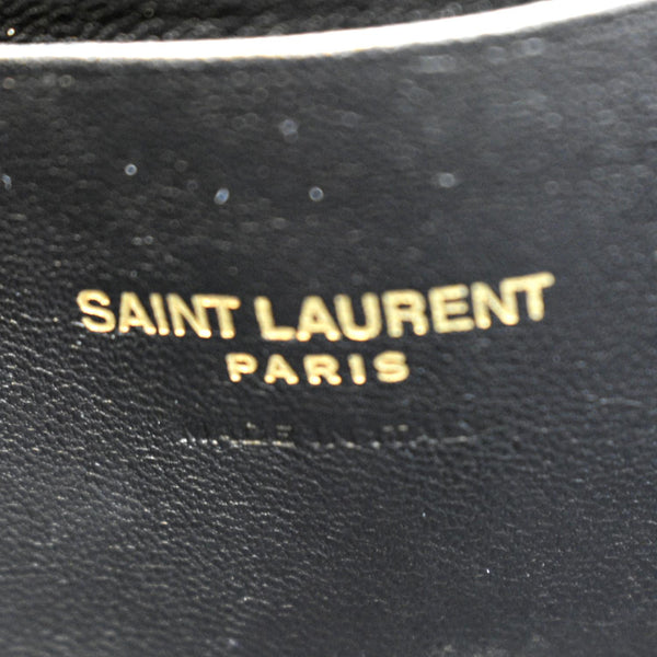 YVES SAINT LAURENT Small Lou Chevron Leather Camera Crossbody Bag Red