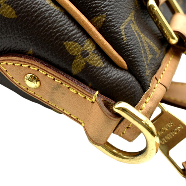 LOUIS VUITTON Estrela MM Monogram Canvas Shoulder Bag Brown