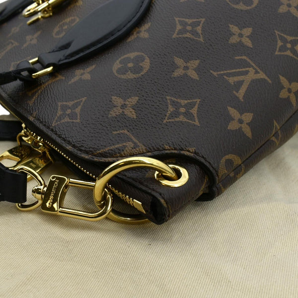 Louis Vuitton Flower Zipped MM Monogram Canvas Tote Bag