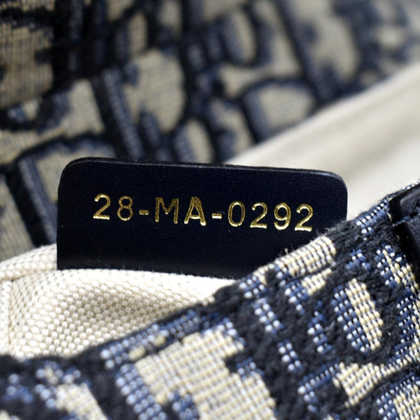 CHRISTIAN DIOR Saddle Mini Oblique Jacquard Crossbody Bag Multicolor