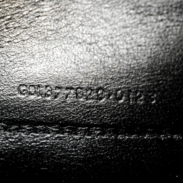 YVES SAINT LAURENT Cassandre Matelasse Chain Wallet Crossbody Bag Black