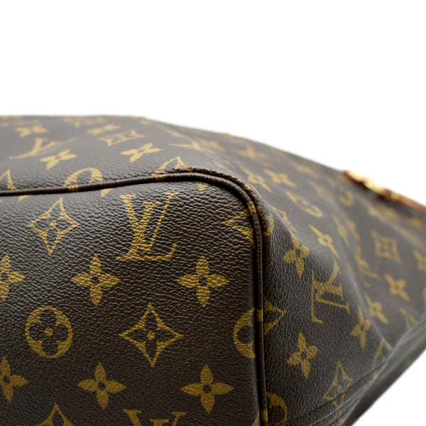 LOUIS VUITTON Neverfull GM Monogram Canvas Tote Bag Brown