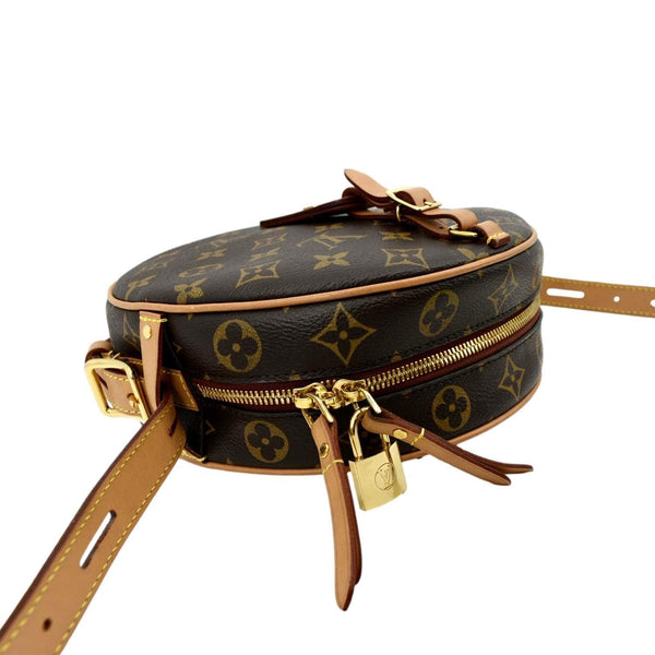 LOUIS VUITTON Boite Chapeau Souple MM Monogram Canvas Shoulder Bag Brown