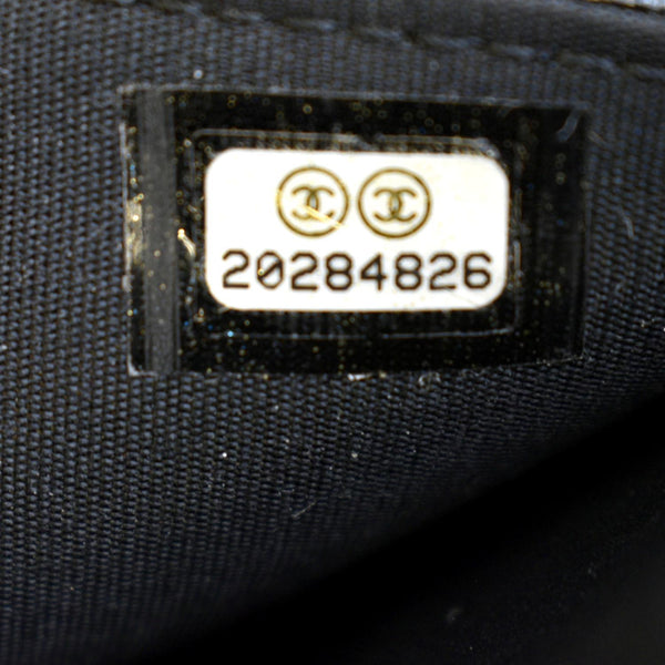 Chanel CC WOC Caviar Leather Wallet Chain Shoulder Bag - Number