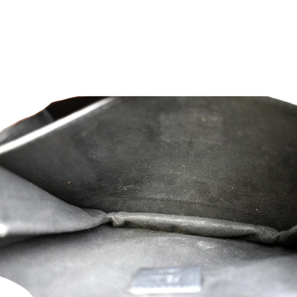 FENDI Fab Leather Crossbody Bag Black