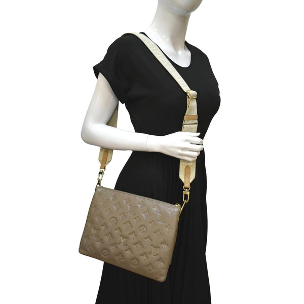 Louis Vuitton Coussin MM Monogram Embossed Shoulder Bag