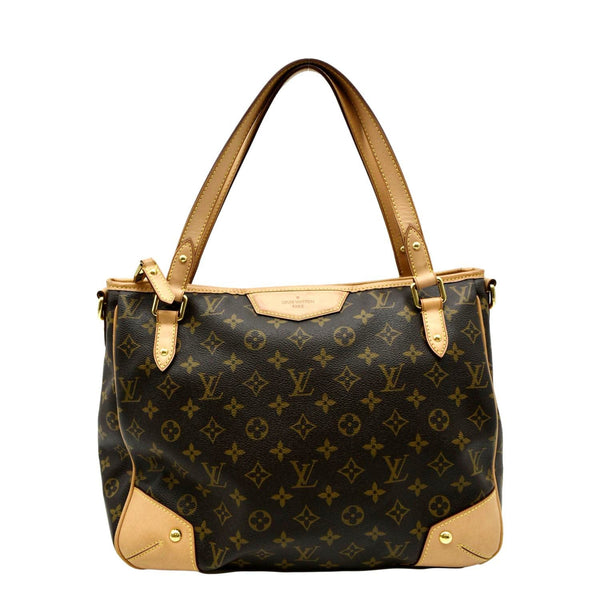 LOUIS VUITTON Estrela MM Monogram Canvas Shoulder Bag Brown