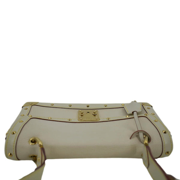 LOUIS VUITTON Suhali Le Talentueux Leather Shoulder Bag White