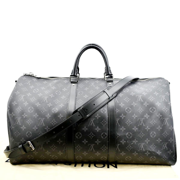 Louis Vuitton Keepall 55 Bandouliere Travel Bag - Back