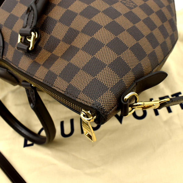 LOUIS VUITTON Siena GM Damier Ebene Shoulder Bag Brown