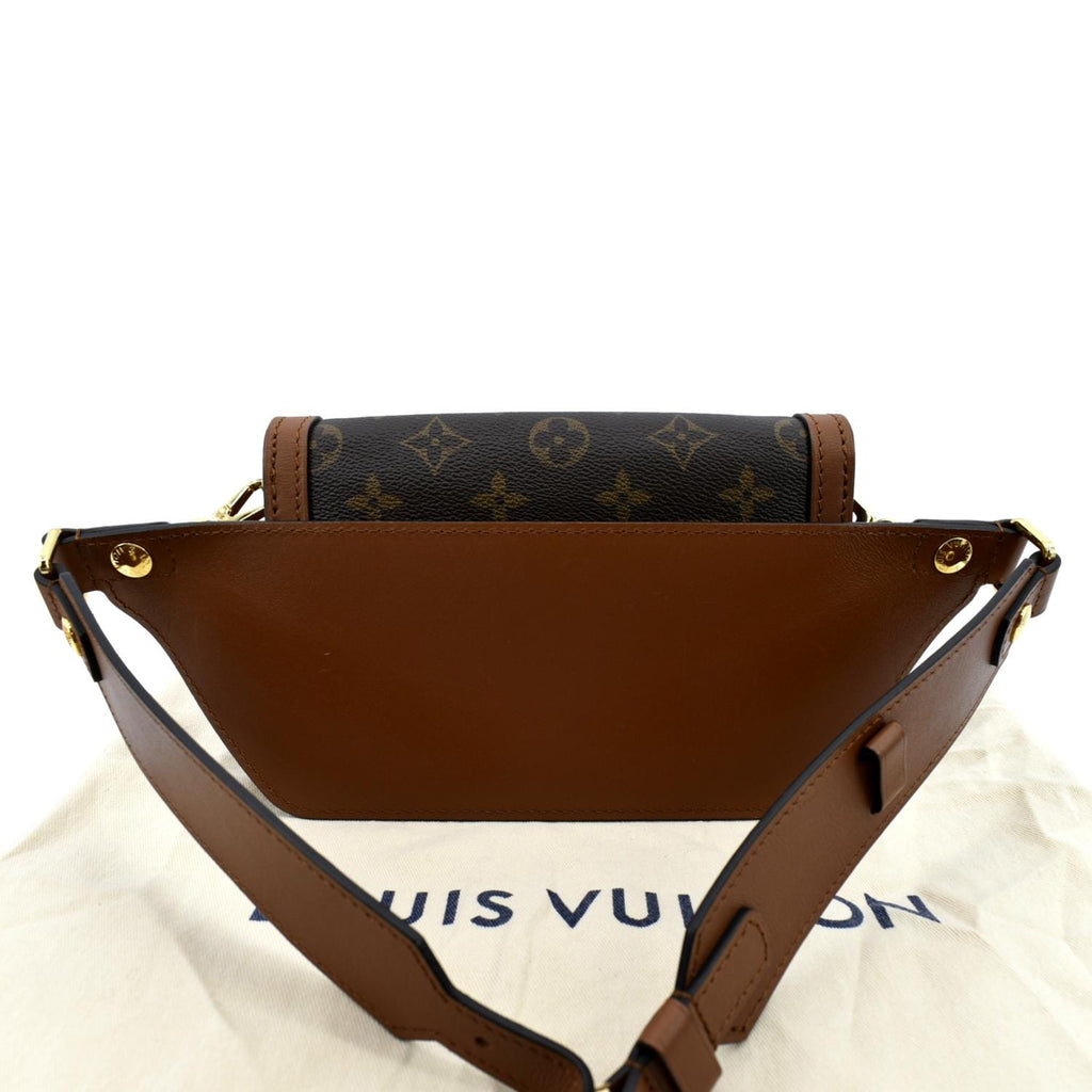 Louis Vuitton Dauphine Pochette Reverse Monogram Canvas Brown 1372521