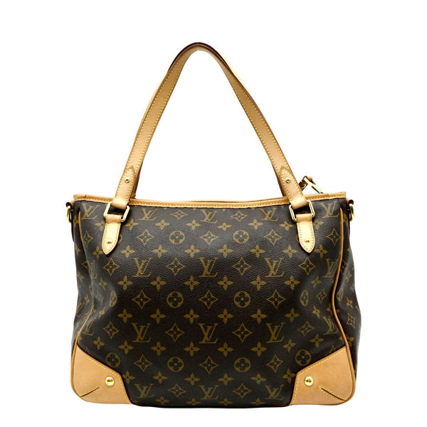 LOUIS VUITTON Estrela MM Monogram Canvas Shoulder Bag Brown