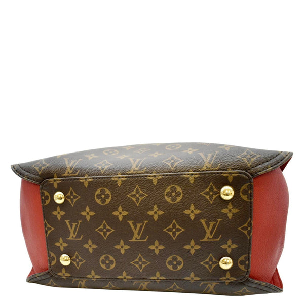 LOUIS VUITTON Gaia Monogram Canvas Shoulder Bag Cerise