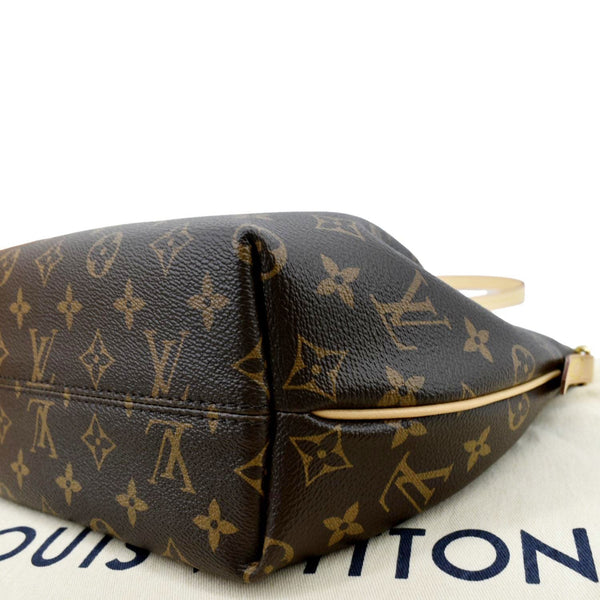 LOUIS VUITTON Turenne PM Monogram Canvas Shoulder Bag Brown