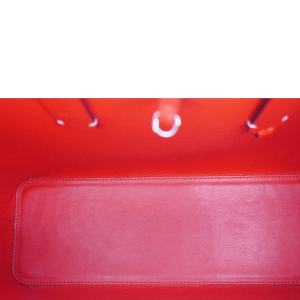 CHRISTIAN LOUBOUTIN Cabata Leather Tote Bag Peach